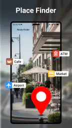 GPS ナビゲーション ＆ 地図 方向: ルート ファインダ screenshot