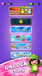 Gugu Gaga Penguin: Merge & Run screenshot