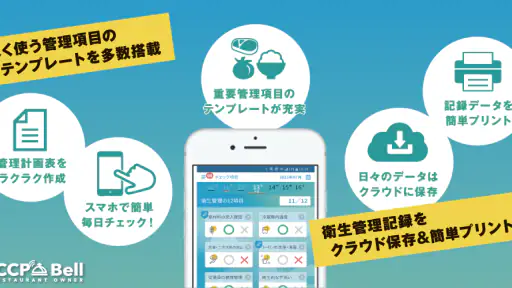 HACCP Bell（ハサップベル） screenshot