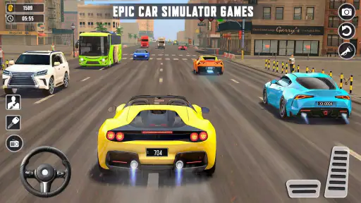 Highway Racing: 車レースゲーム screenshot