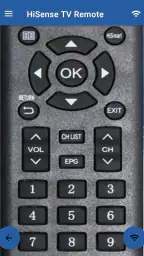 HiSense Smart TV Remote screenshot