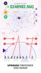 Idle Dot Shooter! 放置弾幕シューター screenshot