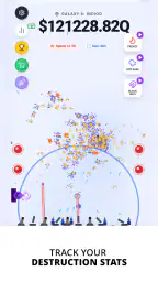 Idle Dot Shooter! 放置弾幕シューター screenshot