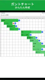 iGanttChart: シンプルなガントチャートアプリ screenshot