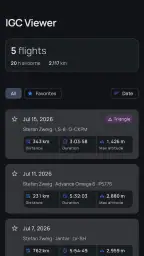 IGC Viewer screenshot
