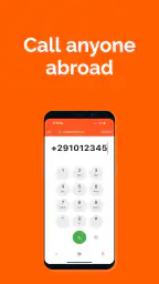International calls screenshot