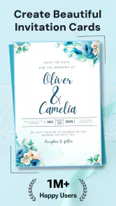 Invitation Maker & RSVP Cards screenshot
