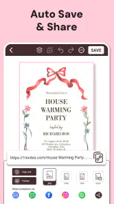 Invitation Maker & RSVP Cards screenshot