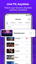 IPTV Online Player: Live TV screenshot