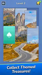 Jigsawcard Solitaire Puzzle screenshot