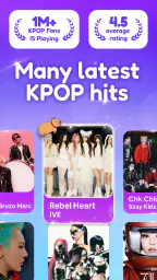 k-pop 音ゲー: ピアノタイル & リズムゲーム screenshot