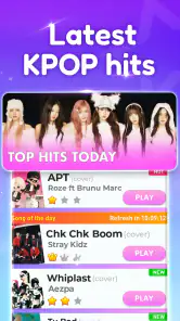 k-pop 音ゲー: ピアノタイル & リズムゲーム screenshot