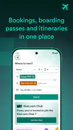Kiwi.com -安い  フライト screenshot