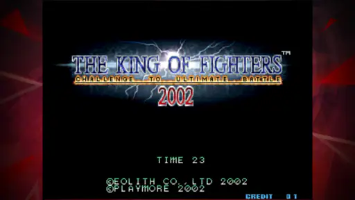 KOF 2002 アケアカNEOGEO screenshot