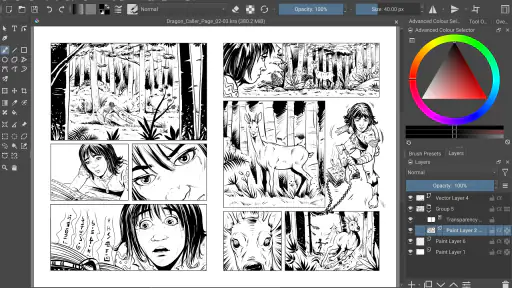 Krita screenshot