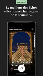 Les Echos, actualités éco screenshot
