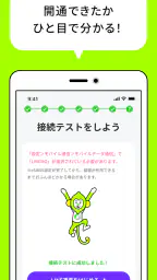 LINEMO かんたんeSIM開通 screenshot