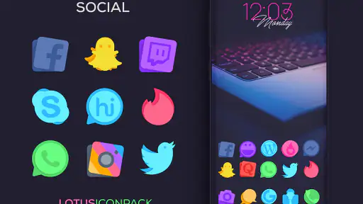 Lotus Icon Pack screenshot