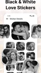 Love Romantic Kiss WAStickers screenshot