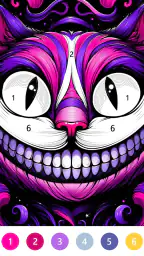 Macabre Color Paint By Number screenshot