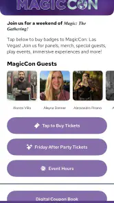 MagicCon: Las Vegas 2026 screenshot