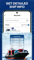 Marine Traffic Shiptrack &コンパス screenshot