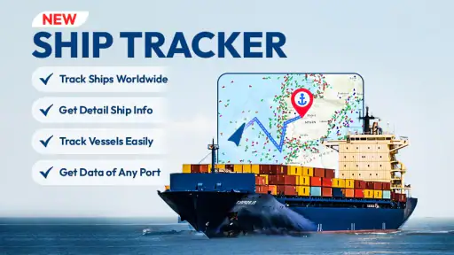 Marine Traffic Shiptrack &コンパス screenshot