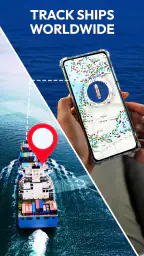 Marine Traffic Shiptrack &コンパス screenshot