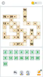 Math Grid - Number Puzzle Game screenshot