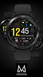 MD308 Digital watch face screenshot