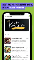 Menu and Ordering System | WIM screenshot
