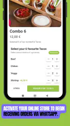 Menu and Ordering System | WIM screenshot