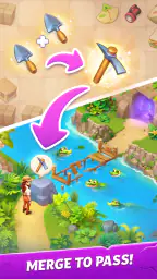 Merge Adventure: トラベルゲーム screenshot