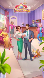 Merge Hotel Empire: ホームデザイン screenshot