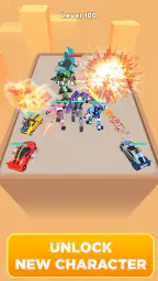 Merge Robot Master: Car Games screenshot