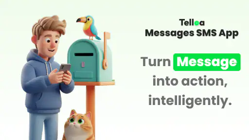 Messages: SMS Messenger Home screenshot