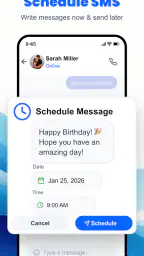 Messages: SMS Messenger Home screenshot