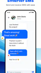 Messages: SMS Messenger Home screenshot
