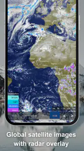 meteoblue weather & radar maps screenshot