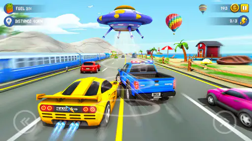 Mini Car Racing: 3D 車のゲーム screenshot