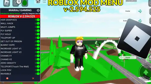 Mod Menu For RBX screenshot