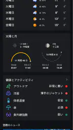 MSN 天気 - 天気予報 & 天気図 screenshot