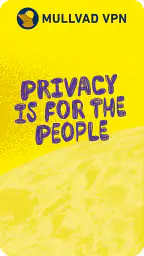 Mullvad VPN screenshot
