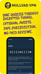 Mullvad VPN screenshot