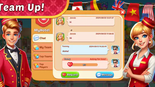 My Hotel ™ — ホテル 経 営ゲーム screenshot
