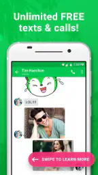Nextplus: Phone # Text + Call screenshot