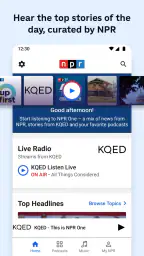 NPR: National & Local News screenshot