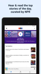 NPR: National & Local News screenshot