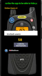 Online Walkie Talkie Pro PTT screenshot