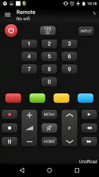 Panasonic TV用リモコン screenshot